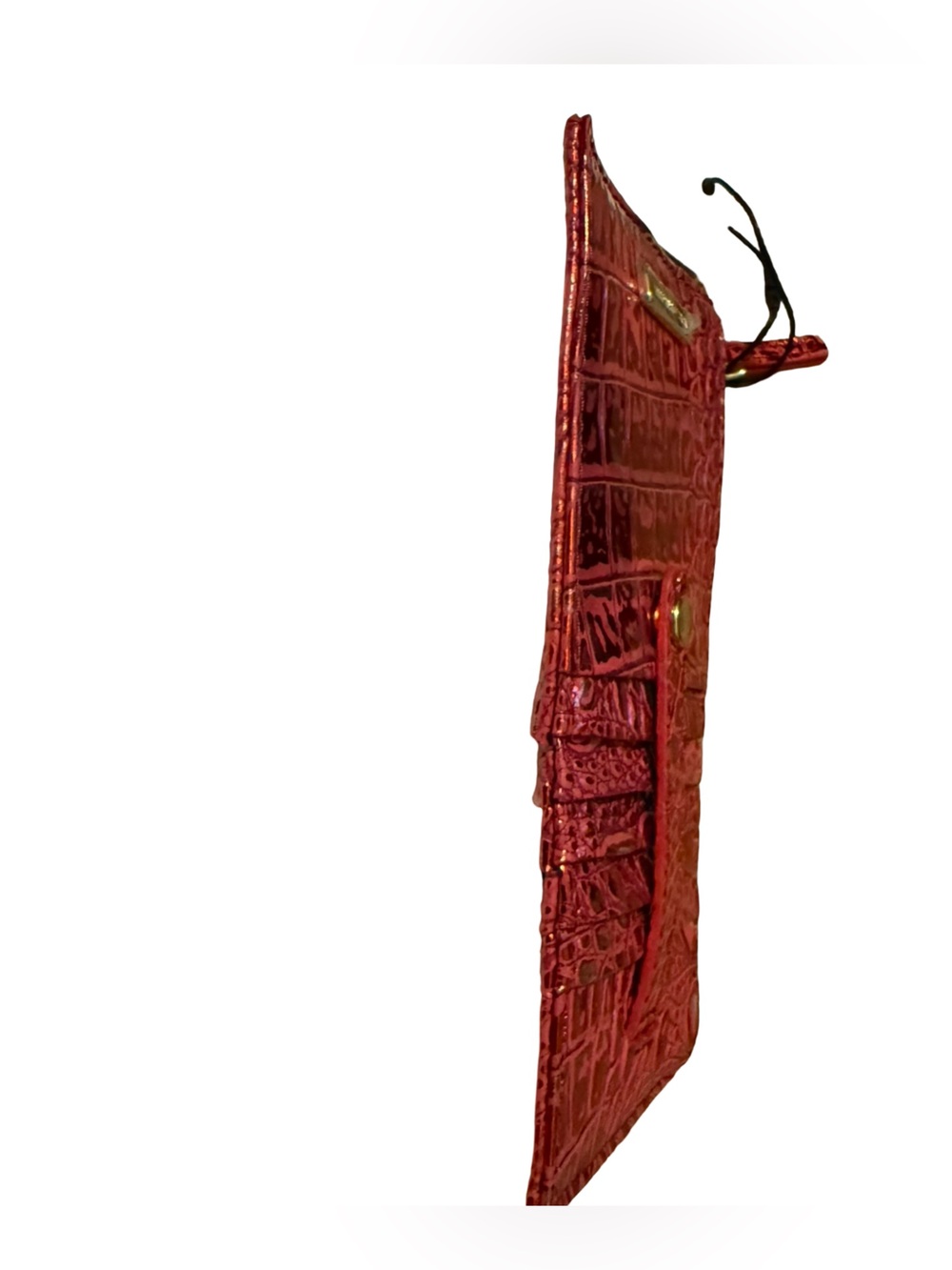 Brahmin credit card wallet in Red Dragon - Picture 5 of 6